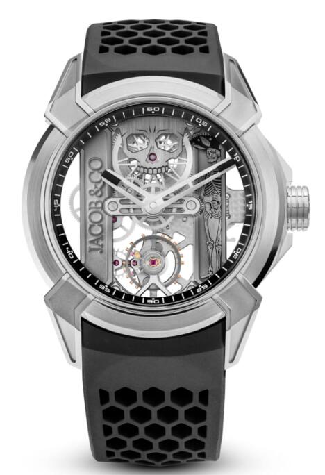 Review Jacob & Co Epic X Viva la Vida Titanium Replica watch